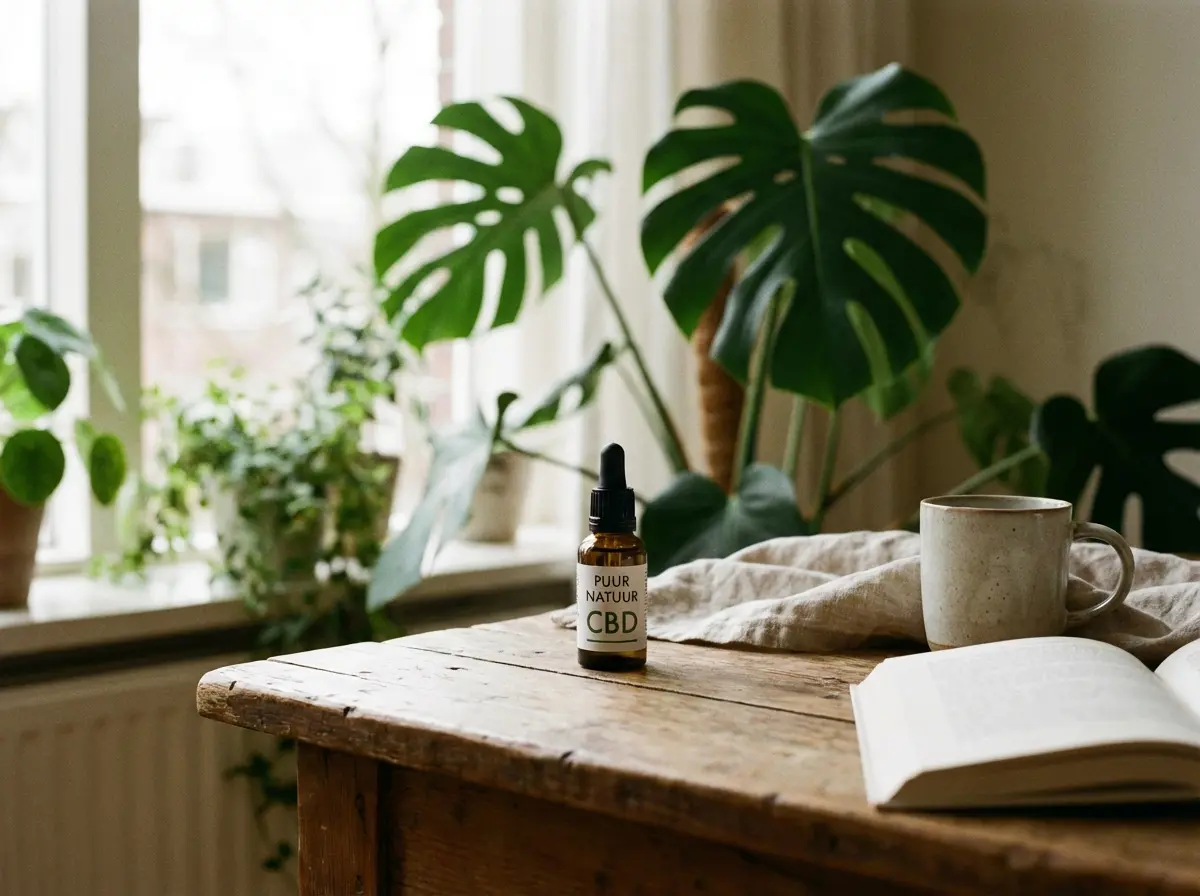 CBD olie druppelen - legaal cannabidiol supplement in Nederland